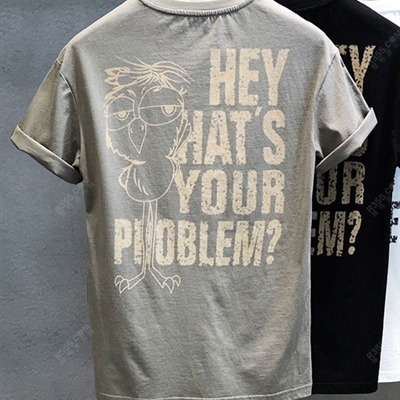 市场上装-T恤-休闲时尚T恤【实拍】