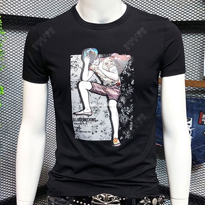 市场上装-T恤-靓仔T恤