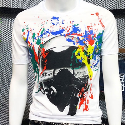 市场上装-T恤-靓仔T恤