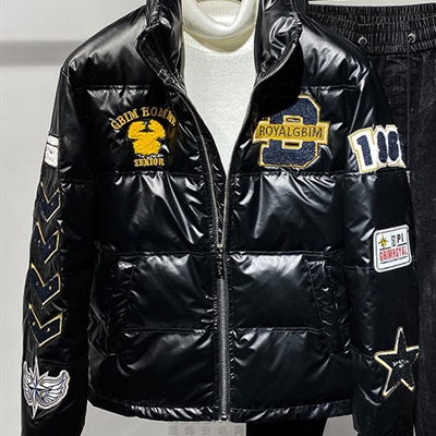 市场上装-棉衣/羽绒服-时尚商务棉服【实拍】