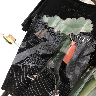 市场上装-T恤-休闲T恤【实拍】