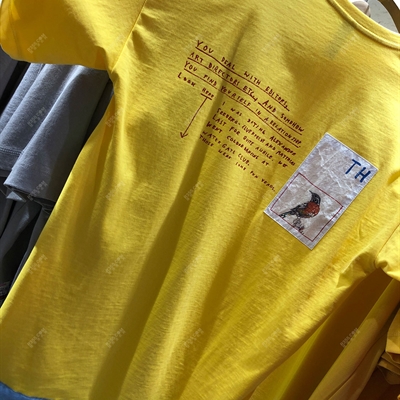 市场上装-T恤-休闲T恤【实拍】