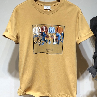 市场上装-T恤-休息T恤【实拍】