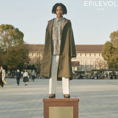 日本《EFILEVOL》2021秋冬休闲时尚男装女装