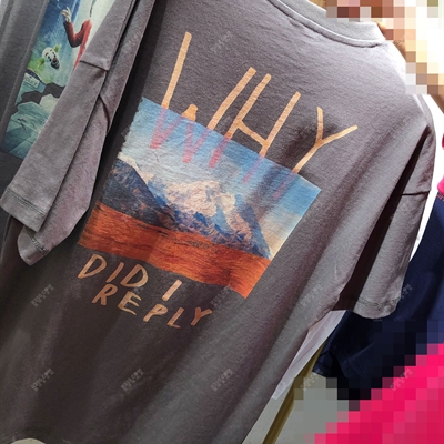 市场上装-T恤-休闲T恤【实拍】