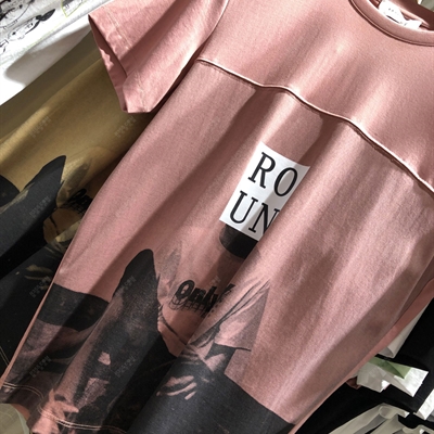 市场上装-T恤-休闲T恤【实拍】