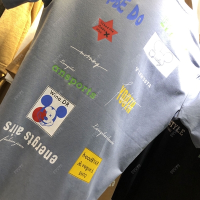 市场上装-T恤-微潮T恤【实拍】