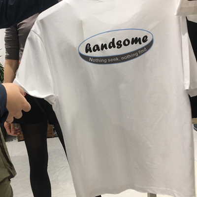 市场上装-T恤-微潮T恤【实拍】