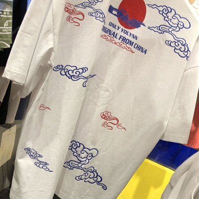 市场上装-T恤-微潮T恤【实拍】