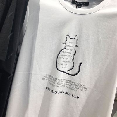 市场上装-T恤-休闲T恤【实拍】