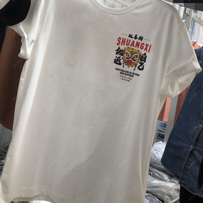 市场上装-T恤-微潮T恤【实拍】