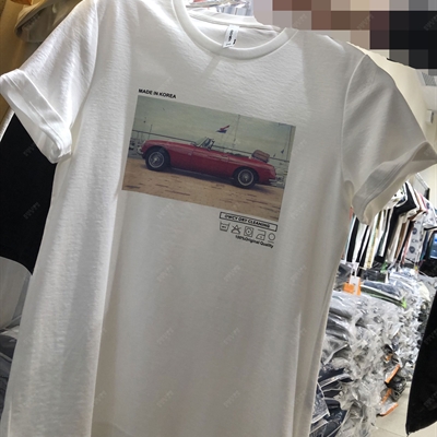 市场上装-T恤-休闲T恤【实拍】