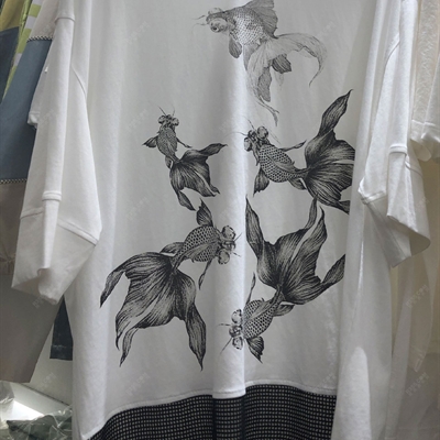 市场上装-T恤-微潮T恤【实拍】