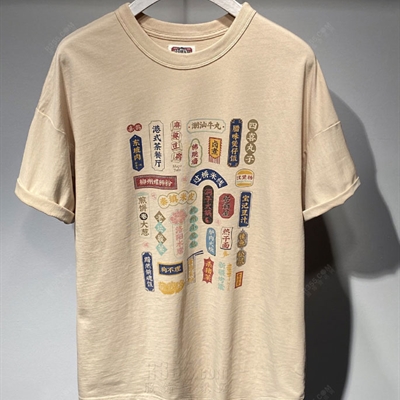 市场上装-T恤-休闲T恤【实拍】