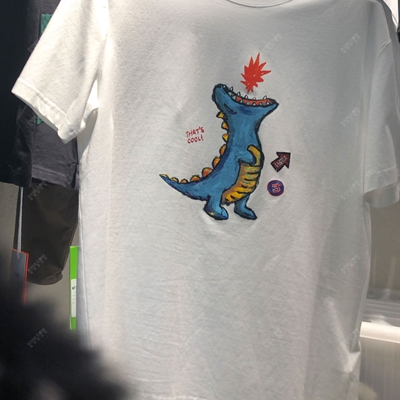 市场上装-T恤-休闲T恤【实拍】