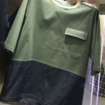 市场上装-T恤-微潮T恤【实拍】