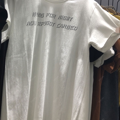 市场上装-T恤-休闲T恤【实拍】