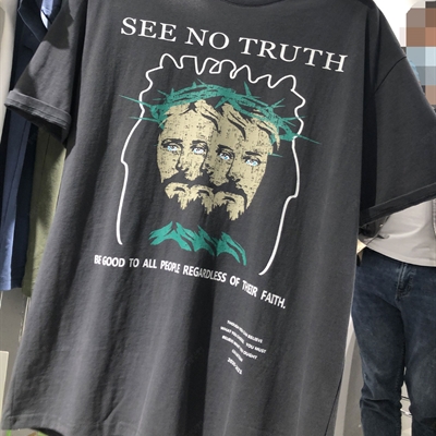 市场上装-T恤-休闲T恤【实拍】