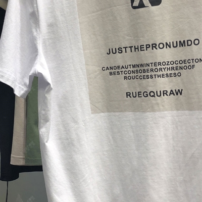 市场上装-T恤-休闲T恤【实拍】