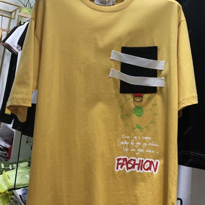 市场上装-T恤-微潮T恤【实拍】