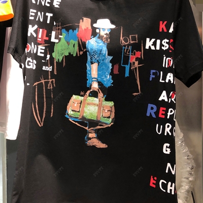 市场上装-T恤-微潮T恤【实拍】