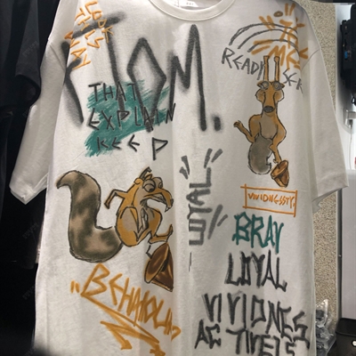 市场上装-T恤-微潮T恤【实拍】