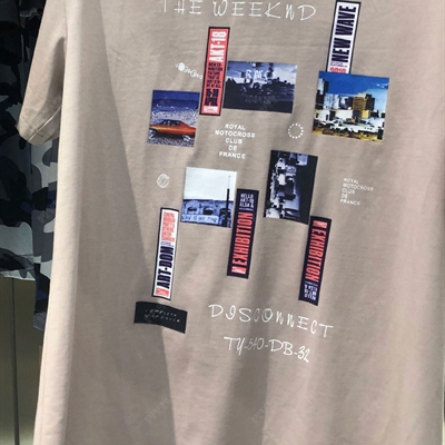 市场上装-T恤-休闲T恤【实拍】