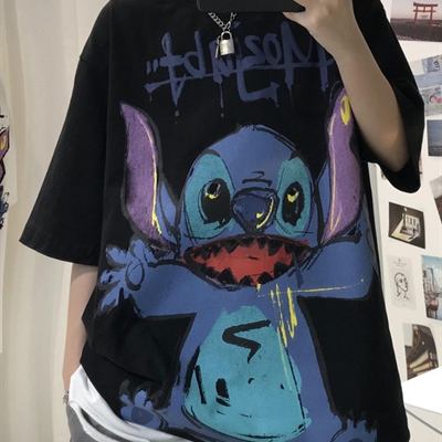 市场上装-T恤-微潮T恤