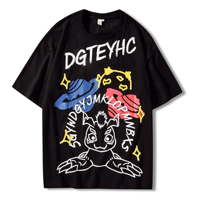 市场上装-T恤-微潮T恤