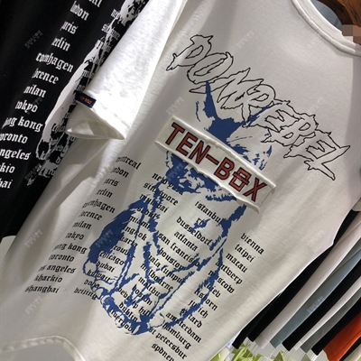 市场上装-T恤-微潮T恤【实拍】