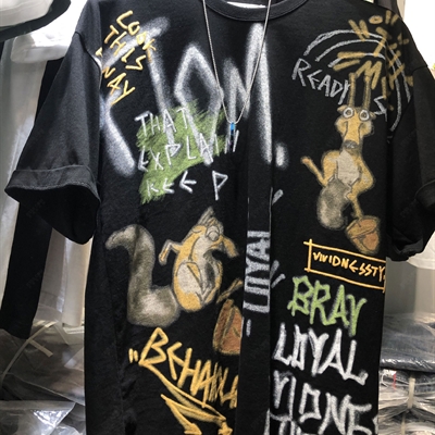 市场上装-T恤-微潮T恤【实拍】