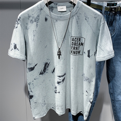 市场上装-T恤-微潮T恤【实拍】