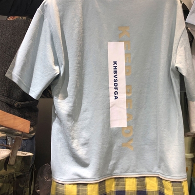 市场上装-T恤-微潮T恤【实拍】