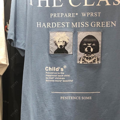 市场上装-T恤-微潮T恤【实拍】