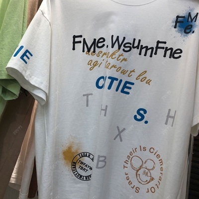 市场上装-T恤-微潮T恤【实拍】