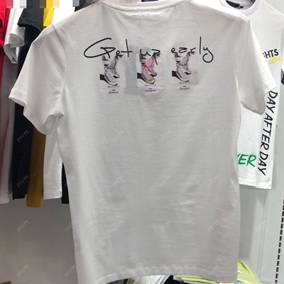 市场上装-T恤-休闲T恤【实拍】