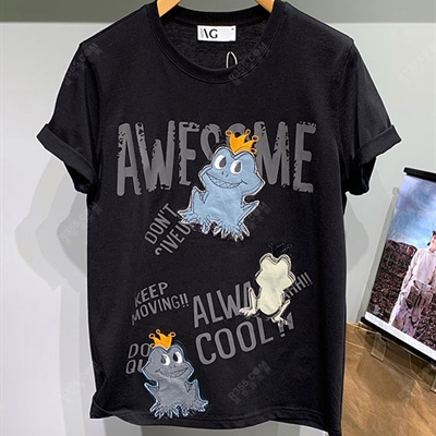 市场上装-T恤-休闲T恤【实拍】