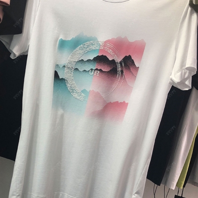 市场上装-T恤-休闲T恤【实拍】