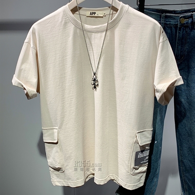 市场上装-T恤-工装T恤【实拍】