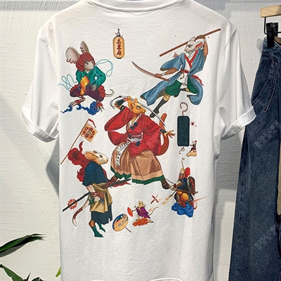 市场上装-T恤-微潮T恤【实拍】