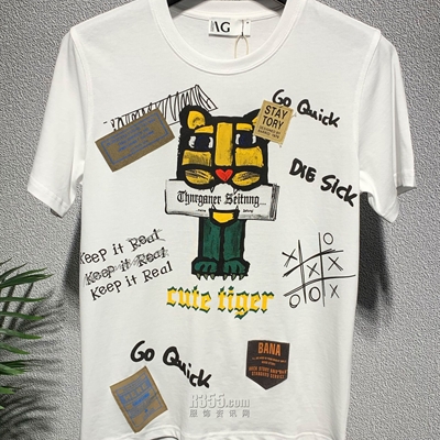 市场上装-T恤-微潮T恤【实拍】