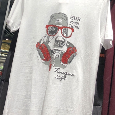 市场上装-T恤-休闲T恤【实拍】