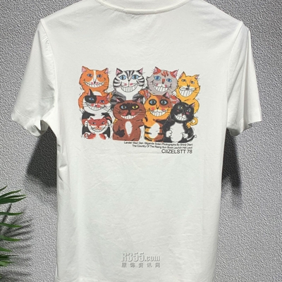 市场上装-T恤-微潮T恤【实拍】