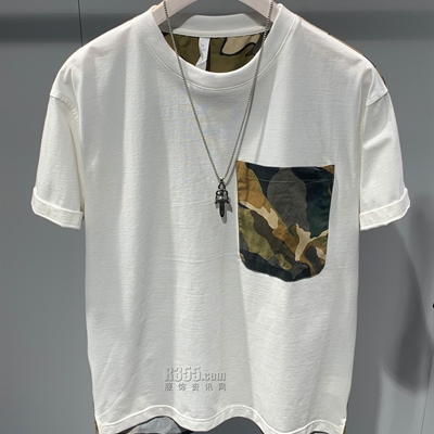 市场上装-T恤-休闲T恤【实拍】