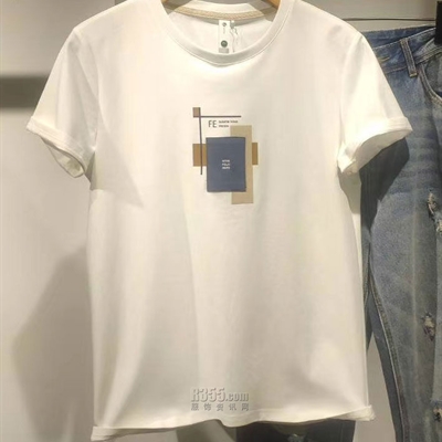 市场上装-T恤-休闲T恤【实拍】