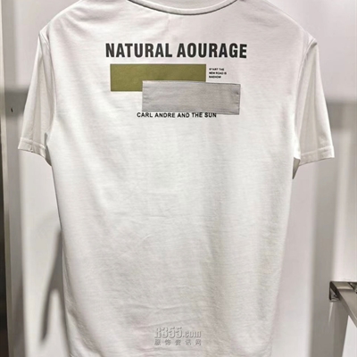 市场上装-T恤-休闲T恤【实拍】