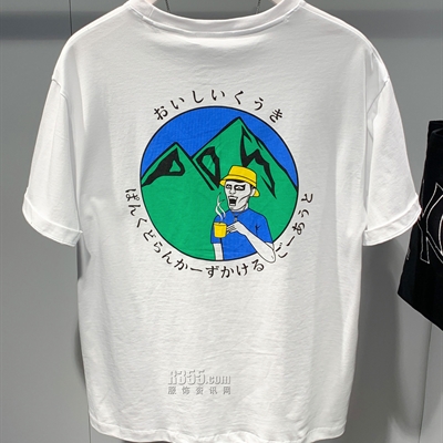 市场上装-T恤-休闲T恤【实拍】