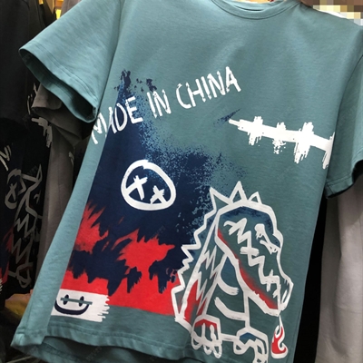 市场上装-T恤-微潮T恤【实拍】