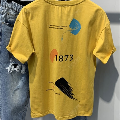 市场上装-T恤-微潮T恤【实拍】