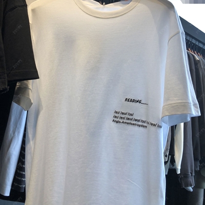 市场上装-T恤-微潮T恤【实拍】